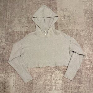 Free People Wool Cropped Sweater